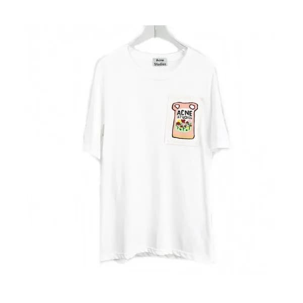 [아크네]Acne 2020 Studios Mm/Wm Logo Cotton Short Sle… - 1