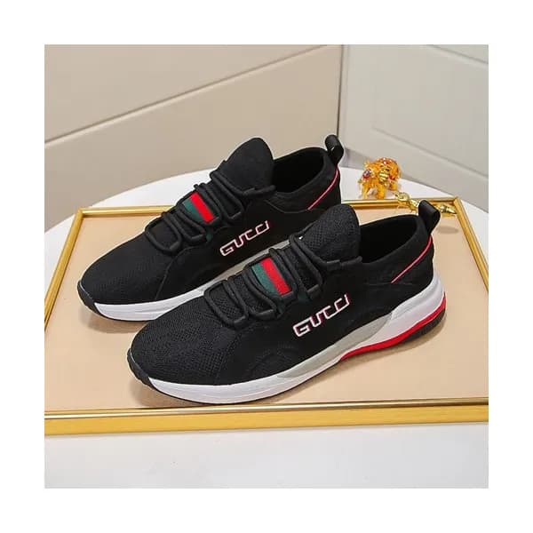 Gucci 2020 Mens Knit Sneakers - 구찌 2020 남성용 니트 스니… - 1