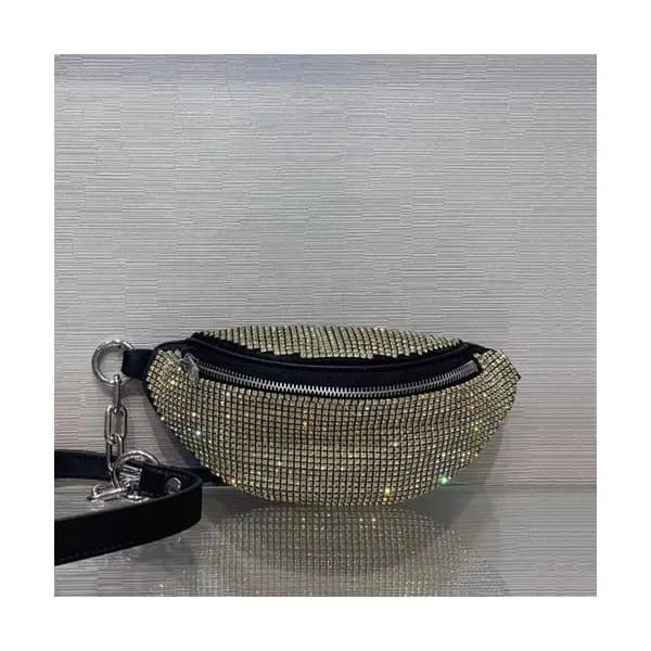Alexander Wang 2020 Cubic & Leather Belt Bag,20.5c… - 1