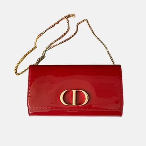 Dior 2020 Leather CD Buckle Chain Shoulder Bag,22C… - 1