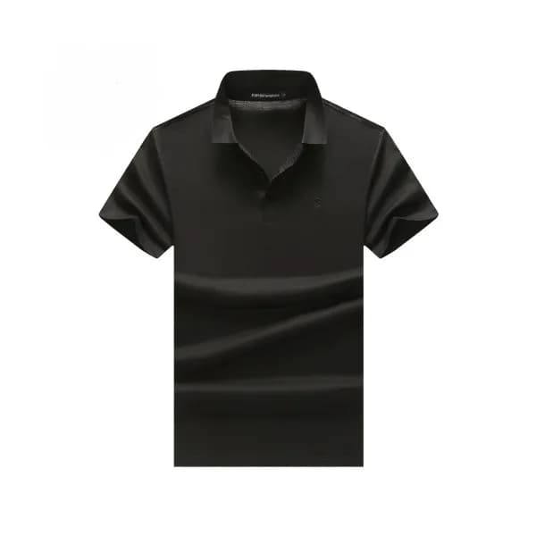[알마니]Armani 2020 Mens Logo Silket Short Sleeved Po… - 1