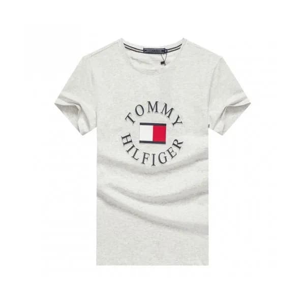 [토미]Tommy 2020 Mens Logo Silket Short Sleeved Tshi… - 1