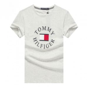 [토미]Tommy 2020 Mens Logo Silket Short Sleeved Tshi…