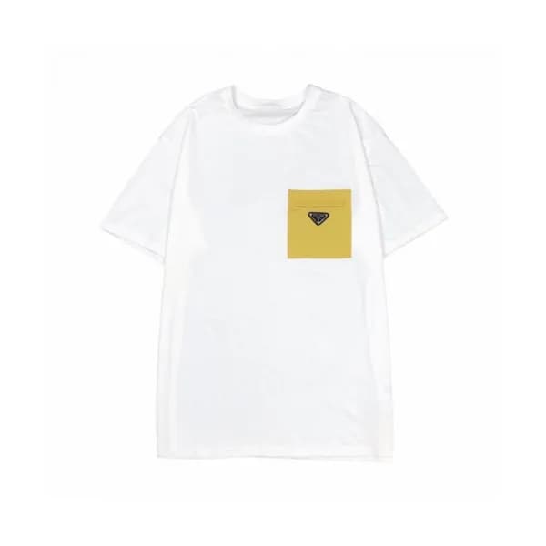 [프라다]Prada 2020 Mens Basic Logo Silket Short Sleev… - 1