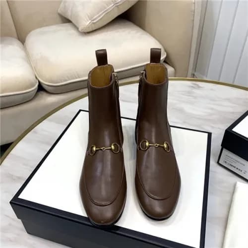 Gucci 2020 Women's Leather Ankle Boots - 구찌 20… - 1