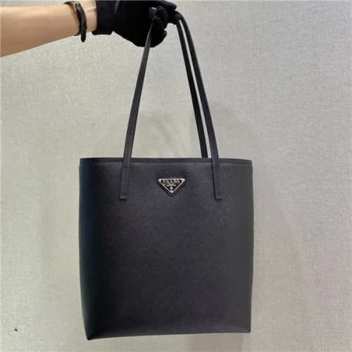 [프라다] Prada 2020 Women's Leather Tote Bag,26cm… - 1