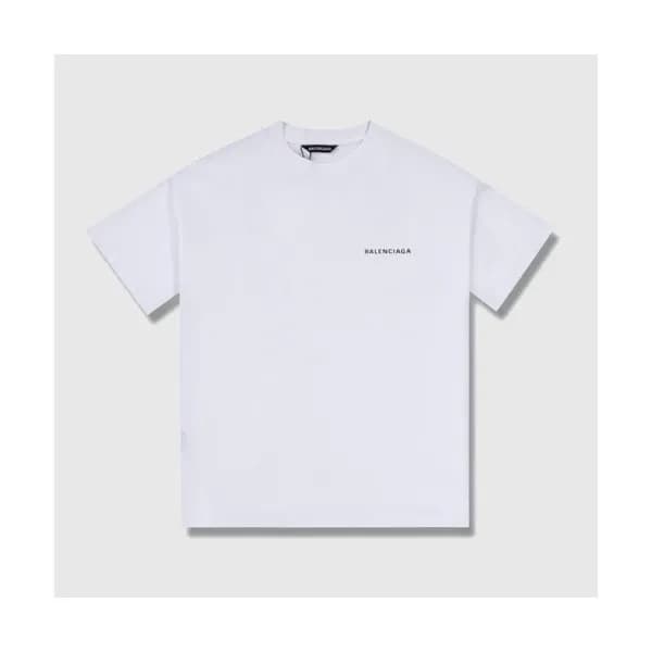 [발렌시아가]Balenciaga 2020 Mm/Wm Logo Cotton Short Sle… - 1