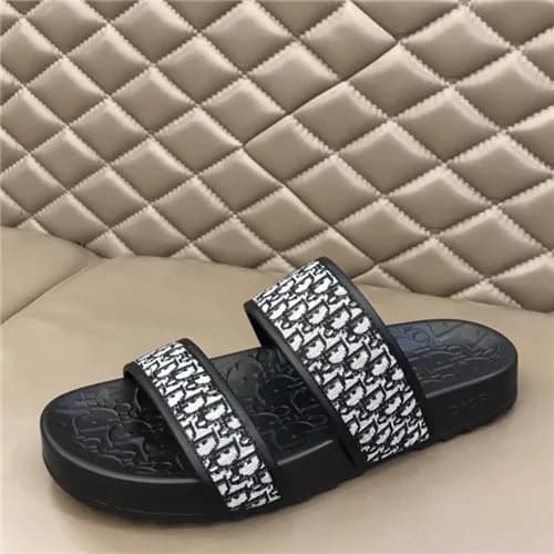 Dior 2021 Men's Leather Slipper - 디올 2021 남성용 … - 1
