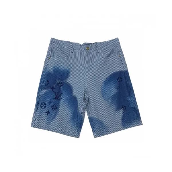 Louis vuitton Mens Casual Half Pants Navy - 루이비통 … - 1