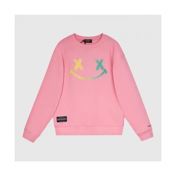 BAD MONDAY Mm/Wm Logo Oversize Cotton Thirts Pin… - 1