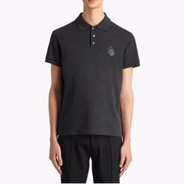 벨루티 남성 블랙 폴로 반팔티 - Mens Black Tshirts - ber0083x - 1