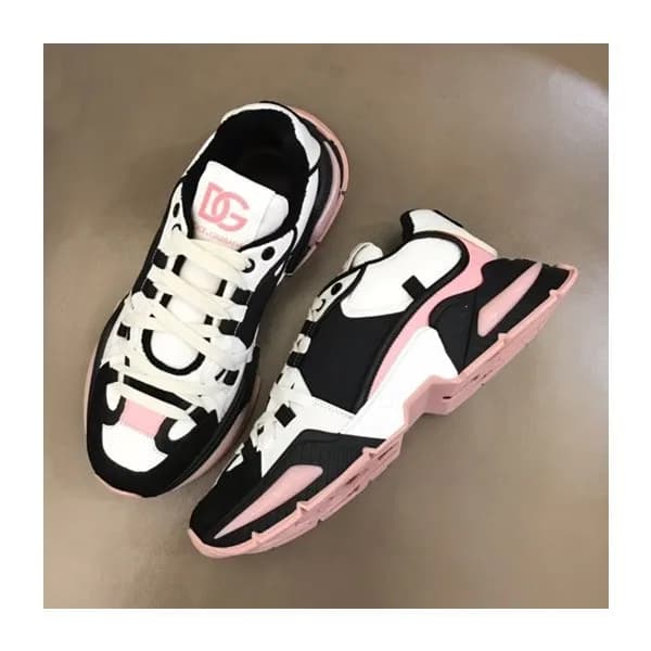 돌체앤가바나 남성 클래식 핑크 스니커즈 - Mens Pink Sneakers - dol03… - 1