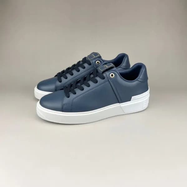 발망 남성 트렌디 블루 스니커즈 - Mens Blue Sneakers - bam0168x - 1