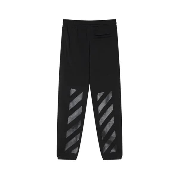 오프화이트 남성 캐쥬얼 블랙 팬츠 - Off-white Mens Black Pants - … - 1