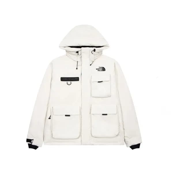 노스페이스 남/녀 화이트 구스다운 파카 - The North Face Unisex Whit… - 1