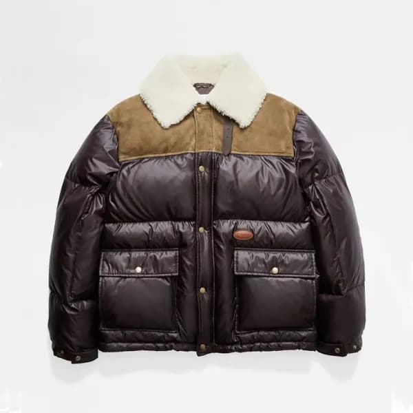 톰포드 남성 브라운 구스다운 패딩 - Tom Ford Mens Brown Padding -… - 1
