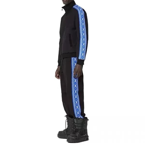 루이비통 남성 캐쥬얼 블랙 트레이닝복 - Louis vuitton Mens Black Tr… - 1