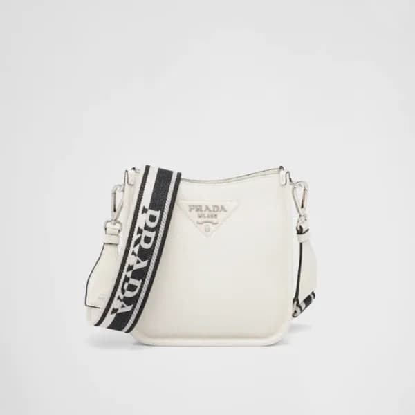 프라다 여성 화이트 숄더백 - Prada Womens White Shoulder Bag -… - 1