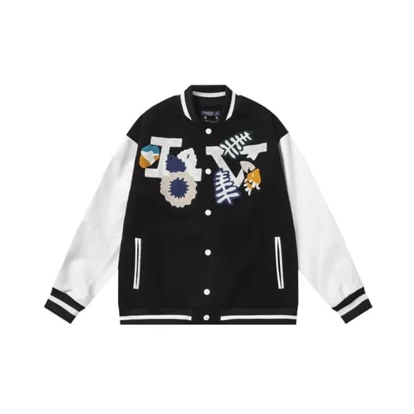 루이비통 남성 모던 블랙 자켓 - Louis vuitton Mens Black Jacket… - 1