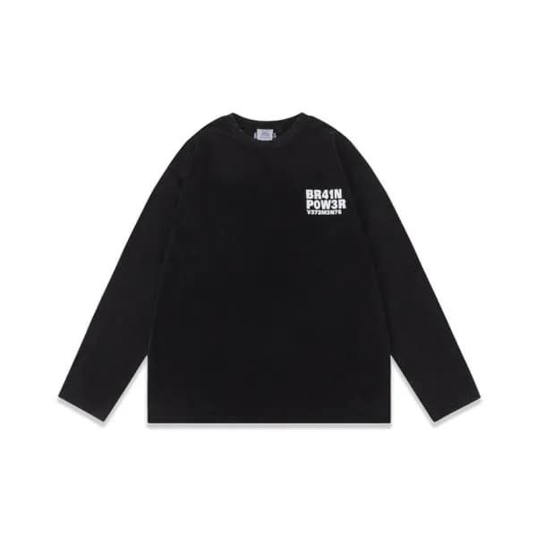 베트멍 남성 블랙 긴팔티 - Veiments Mens Black Tshirts - vet3… - 1