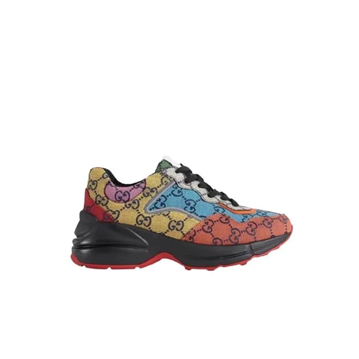 구찌 남/녀 멀티칼라 라이톤 스니커즈 【매장-200만원대】 - Gucci Unisex Mu… - 1