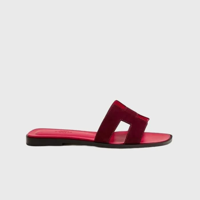 에르메스 여성 오란 샌들 【매장-150만원대】 - Hermes Womens Pink Sli… - 1