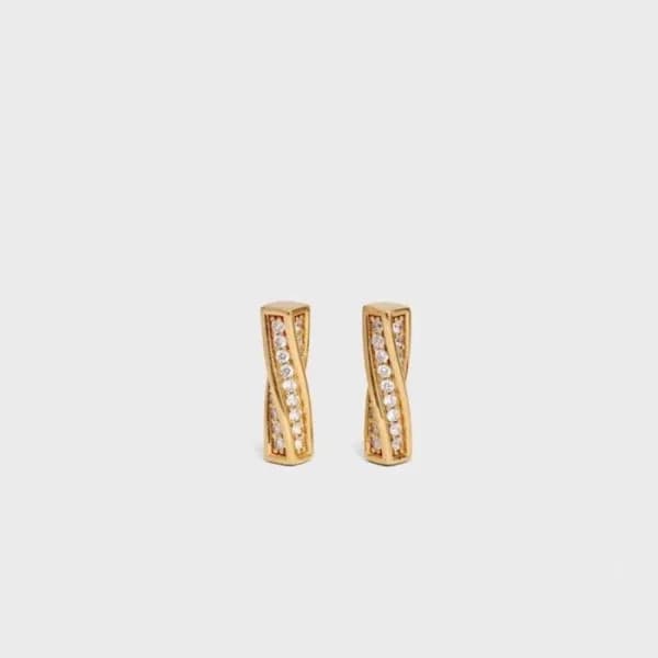 셀린느 여성 골드 이어링 - Celine Womens Gold Earring - acc39… - 1