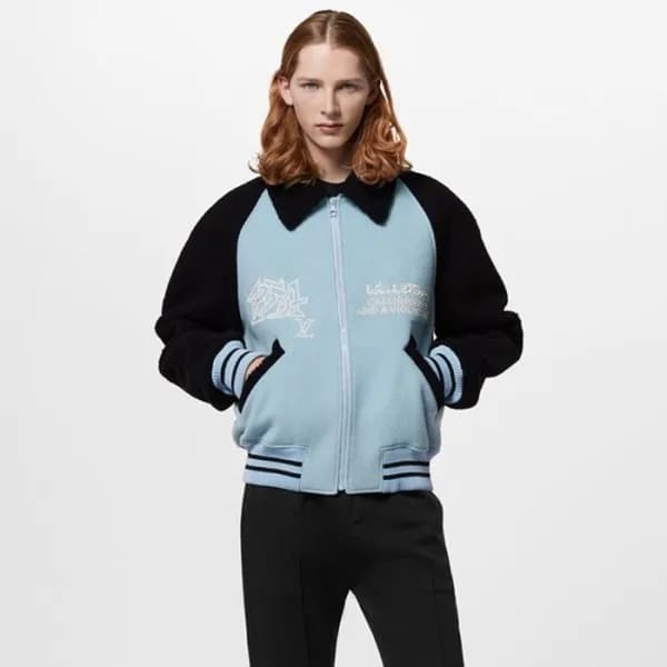 루이비통 남성 블루 자켓 - Louis vuitton Mens Blue Jackets - … - 1