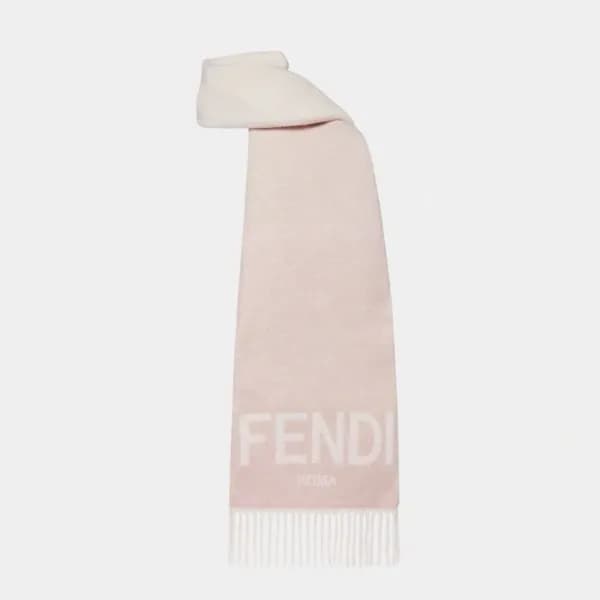 펜디 여성 핑크 머플러 - Fendi Womens Pink Muffler - acc1702… - 1