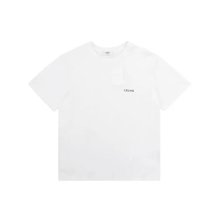 셀린느 남성 화이트 티셔츠 - Celine Mens White Tshirts - cec12… - 1