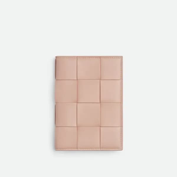 보테가베네타 남성 베이지 여권 지갑 - Bottega Veneta Mens Beige Pa… - 1