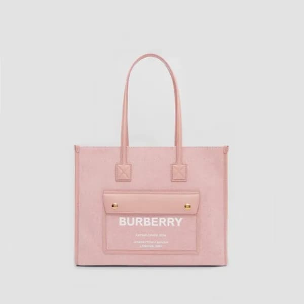 버버리 여성 핑크 숄더백 - Burberry Womens Pink Freya Bag - b… - 1