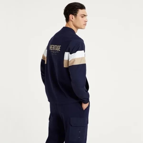 브루넬로쿠치넬리 남성 라운드 맨투맨 - Brunello Cucinelli Mens Swea… - 1