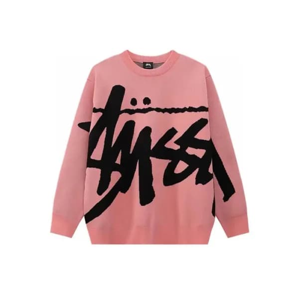 스터시 남성 라운드 스웨터 - Stussy Mens Round Sweater - stc21… - 1
