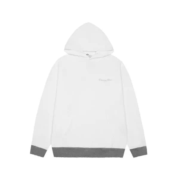 디올 남성 화이트 후드티 - Dior Mens White Hoodie - dic2738x - 1