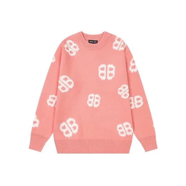 발렌시아가 남성 라운드 니트 - Balenciaga Mens Round Knitwear -… - 1