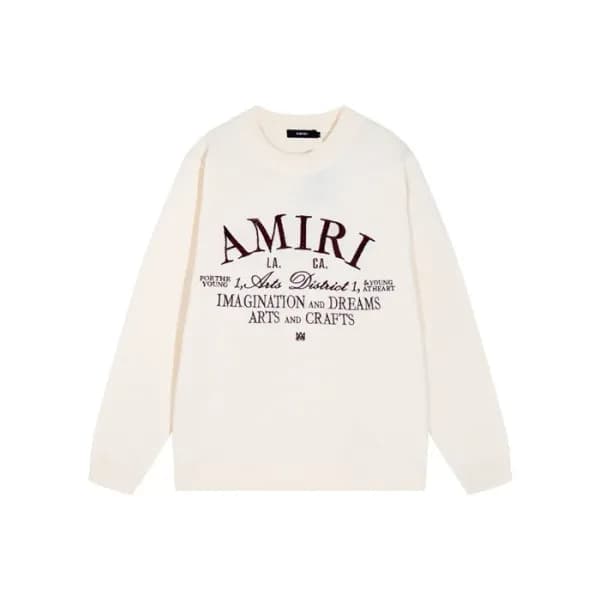 아미리 남성 라운드 니트웨어 - Amiri Mens Round Knitwear - amc3… - 1