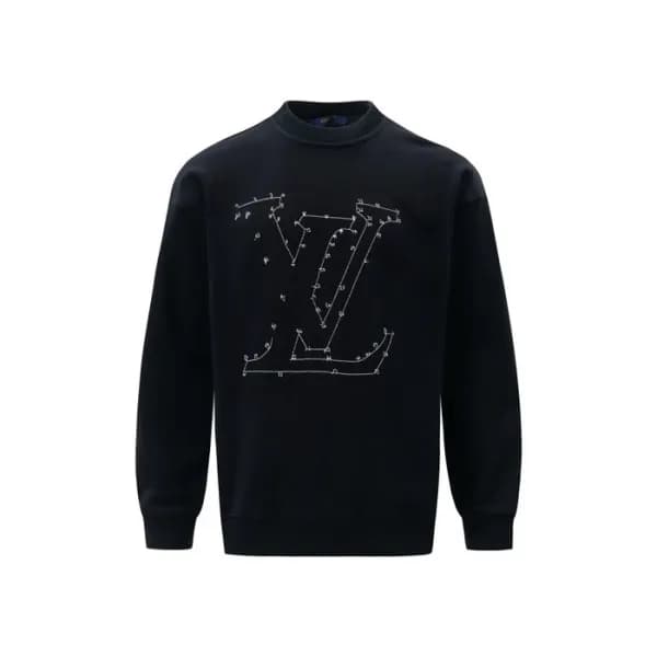 루이비통 남성 라운드 맨투맨 - Louis vuitton Mens Round Tshirt … - 1
