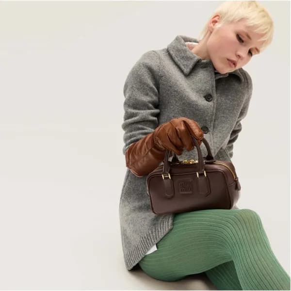 미우미우 여성 아르카디 볼링백 - Miumiu Womens Arcadie Bag - mib… - 1