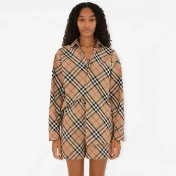 버버리 여성 빈티지 셔츠 - Burberry Womens Vintage Shirts - b… - 1