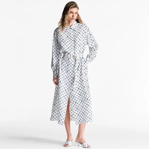 루이비통 여성 셔츠 원피스 - Louis vuitton Womens One-pieces -… - 1