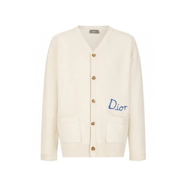 디올 남성 브이넥 가디건 - Dior Mens V-neck Cardigan - dic694… - 1