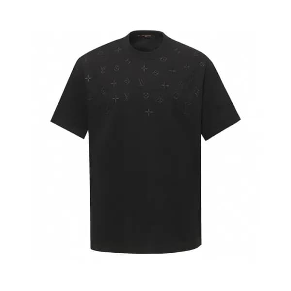 루이비통 남성 라운드 반팔 티셔츠 - Louis vuitton Mens Round Tshi… - 1