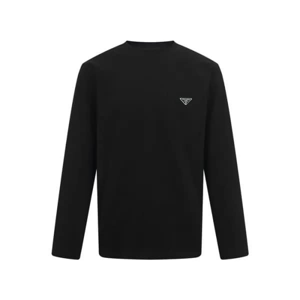 프라다 남성 라운드 긴팔티 - Prada Mens Round Tshirt - prc7765… - 1