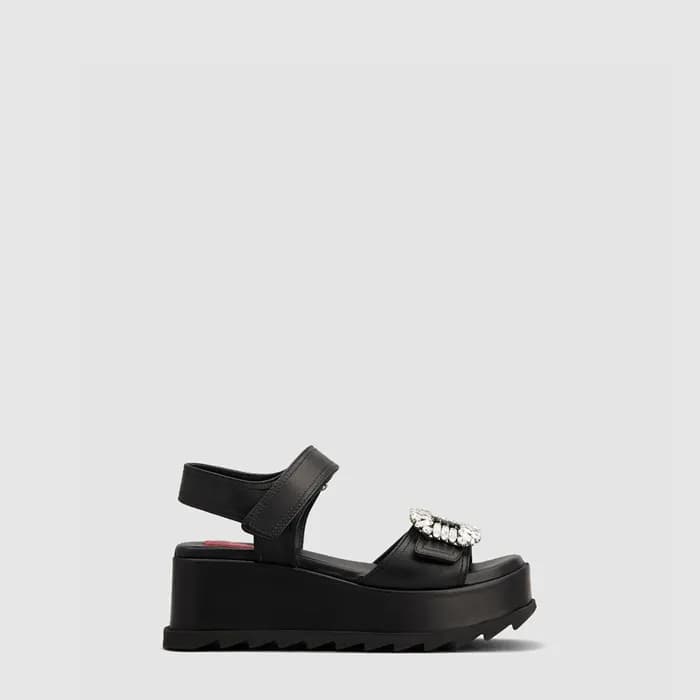 로저비비에 여성 슬라이디 비브 웨지 샌들 - Roger Vivier Womens Slide… - 1