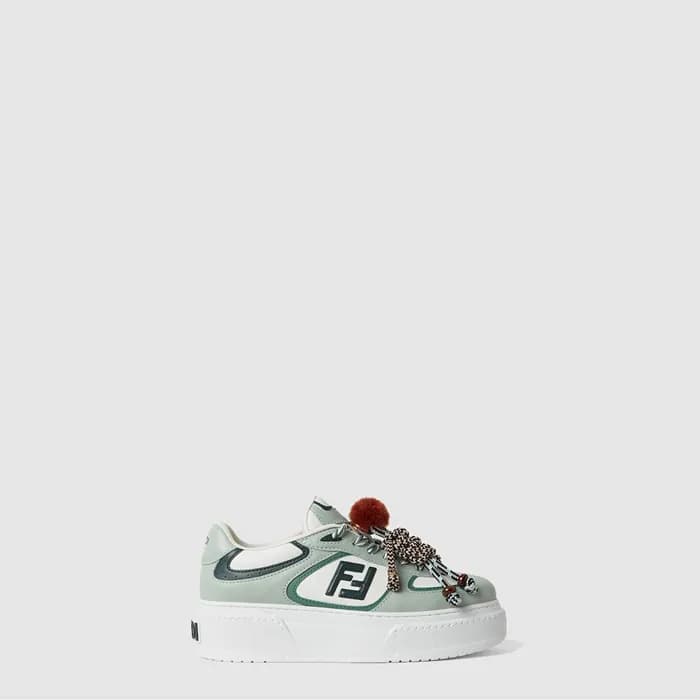 펜디 여성 매치 로우탑 플랫폼 참 슈즈 - Fendi Match Low-Top Platfo… - 1