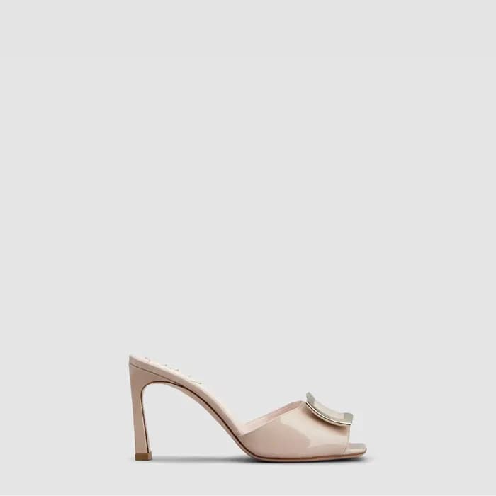 로저비비에 여성 트럼펫 메탈 버클 뮬 - Roger Vivier Womens Trompet… - 1