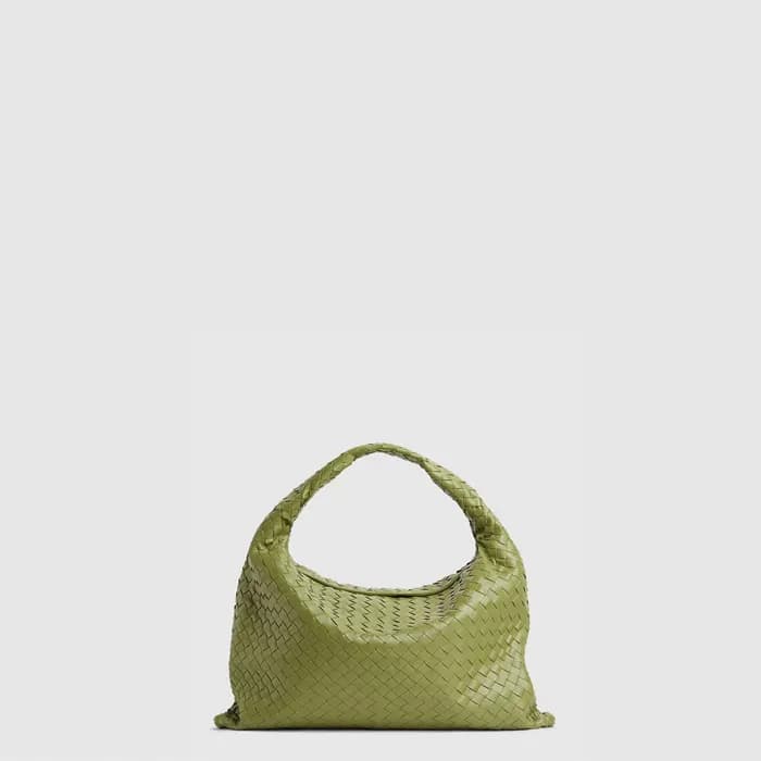 보테가 베네타 여성 폰단트 라지 홉 - Bottega veneta Womens Khaki … - 1