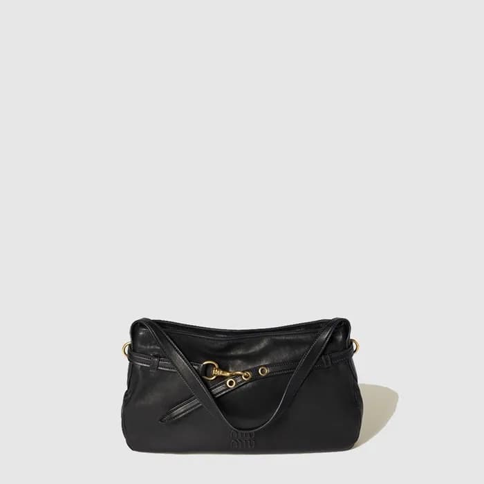 미우미우 여성 아방뛰르 나파 가죽 백 - Miumiu Womens Avanture Napp… - 1