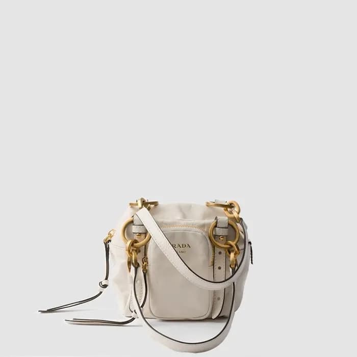프라다 여성 댄글 탑핸들 미니 숄더백 1BB137 - Prada Womens Dangel … - 1